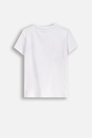 COCCODRILLO lühikeste varrukatega särk EVERYDAY GIRL C, valge, WC5143210VGC-001-152, 152 cm 