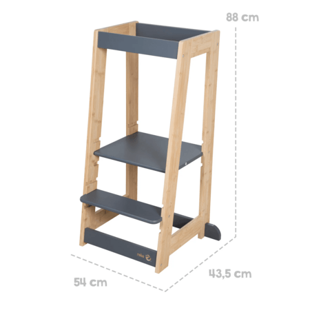ROBA köögitorn, Anthracite/Bamboo, 440113AB 
