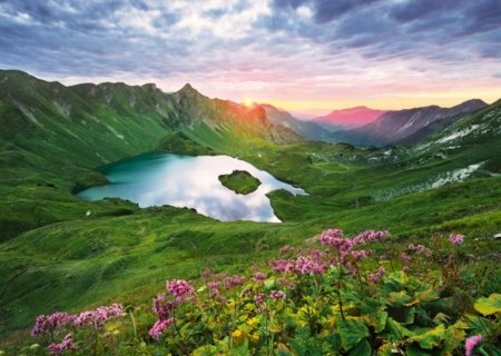 RAVENSBURGER PUZZLE pusle Mäejärv, 1000 tk, 12001768 4 