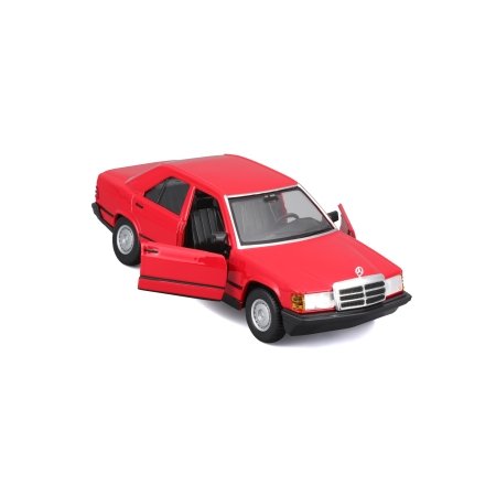 BBURAGO 1:24 Auto mudel 1987 Mersedes - Benz 190E 2.6, 18-21103 BU 