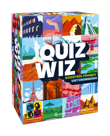 BRAIN GAMES mäng QuizWiz EE, BRG#QWEE 