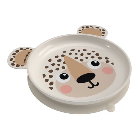 CANPOL BABIES kõrvadega taldrik iminapaga 19 cm BabiesBoo Cream, 32/401_cre 