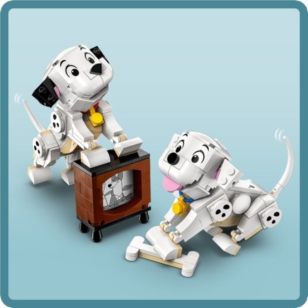 43271 LEGO® Disney™ Specials Lucky ja Penny 101 dalmaatsia koera kutsikat 