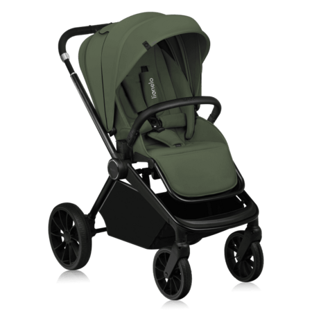 LIONELO universaalne käru MIKA PLUS 3in1, Green olive, LO-MIKA PLUS 3IN1 