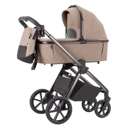 CARRELLO universaalne käru OMEGA 2IN1, Fantastic beige, CRL-6530/1 