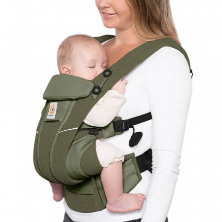 ERGOBABY kõhukott OMNI BREEZE, olive green, BCZ360POLIVE BCZ360POLIVE