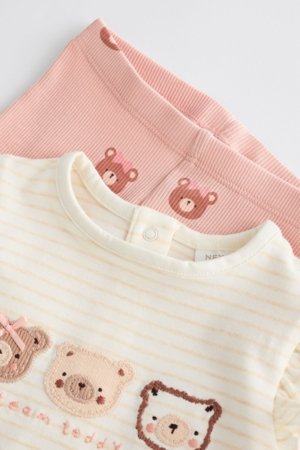 NEXT pikkade varrukatega t-särk + retuusid, Q95424 80-86 