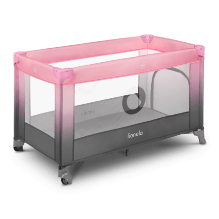 LIONELO reisivoodi-maneež STEFI, Pink ombre, LO-STEFI 