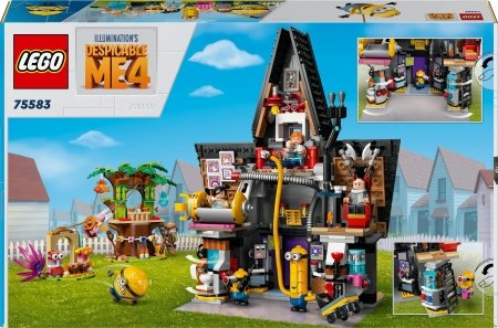 75583 LEGO® Despicable Me Käsilased ja Gru perekonnahäärber 