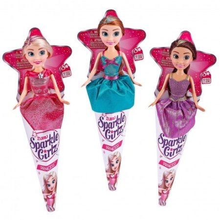 SPARKLE GIRLZ 27cm nukk Princess Cone, assortii, 10010BQ5 