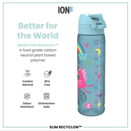 ION8 pudel, Unicorns Blue, 500 ml., I8RF500PABUNIC 