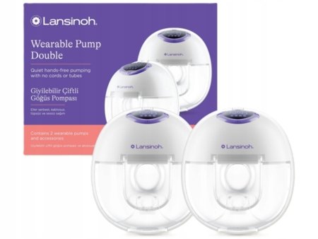 LANSINOH kahekordne kantav juhtmevaba elektriline rinnapump, 53752 