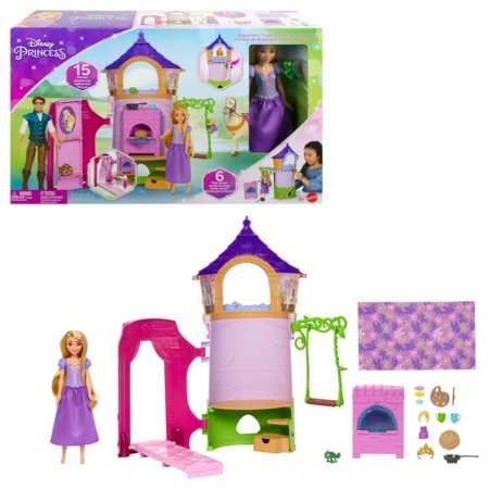 DISNEY PRINCESS Rapuntseli muinasjututorn HLW30