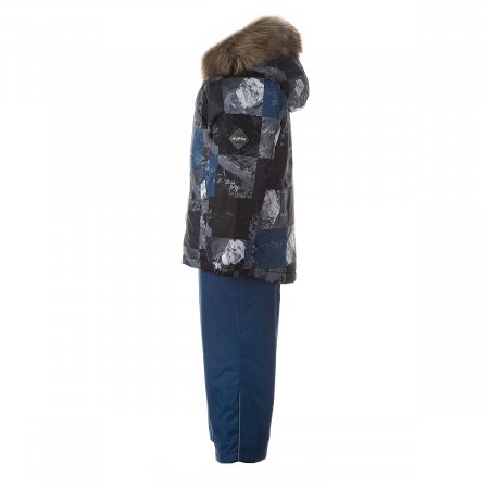 HUPPA Komplekt Winter Petrol Pattern/ Petrol 41480030-02066 41480030-02066-110