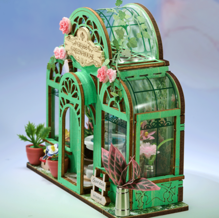 ROLIFE puidust konstruktor Roheline purskkaevu aed, DS049 