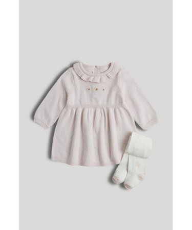 MOTHERCARE pikkade varrukatega kleit ja sukkpüksid, AV62901 cm 