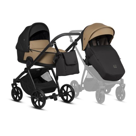 TUTIS käru MIO 3+ LEATHER 2/1, Beige, 1502180 