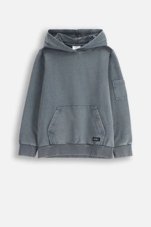 COCCODRILLO kapuutsiga kampsun SAGE TIME BOY JUNIOR, sinine, WC5132302SBJ-014-164, 164 cm 