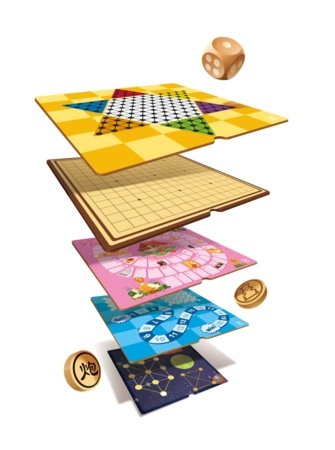 HAPE lauamängu komplekt 22in1, E4325A 