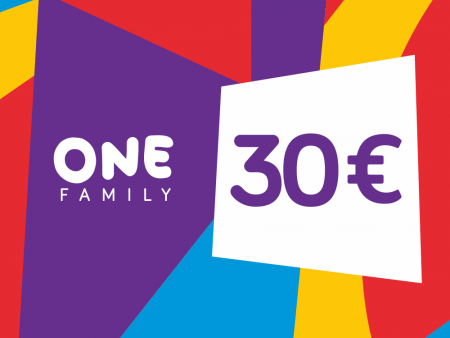 Kinkekaart One Family 30€ 