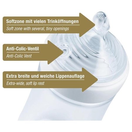 NUK silikoonlutt NATURE SENSE, S suurus, 2tk, SA54 SA54