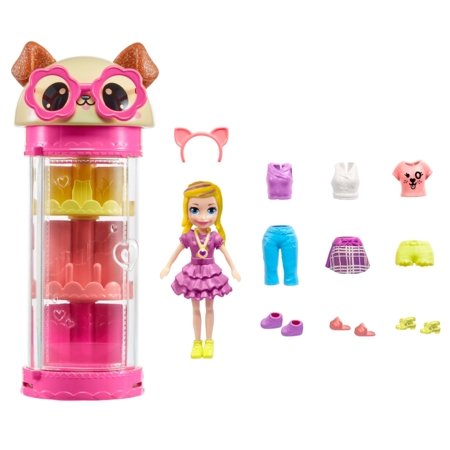 POLLY POCKET pöörlev riidekapp, HKW04 HKW04