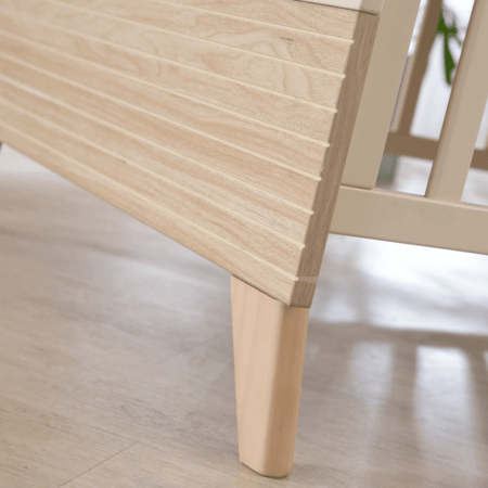 ROBA muudetav voodi SINDEY, 70x140 cm, Cashmere/Oak, 1911879 