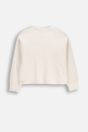 COCCODRILLO pikkade varrukatega t-särk, beež, WC6143103FGJ-002-152, 152 suurus 