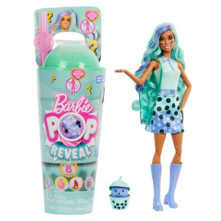 BARBIE Pop Reveal mullitee üllatusnukk Roheline tee, HTJ21 