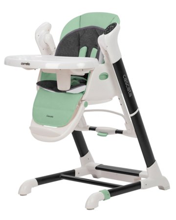 CARRELLO söötmistool 3in1 CASCATA, Tropical Green, CRL-10303/1 