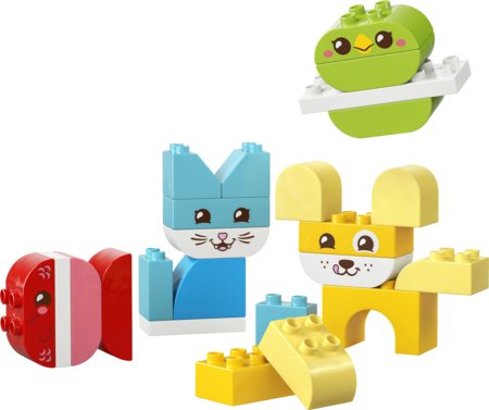 10477 LEGO® DUPLO® minu esimesed kolm ühes loomingulised armsad lemmikloomad 