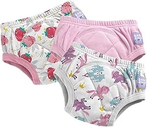 BAMBINO MIO korduvkasutatavad mähkmed potitreeninguks, 2-3 a., 3 tk., Girls combo pink, TP2-3.03GCPX 
