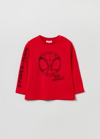 OVS BOY9-36M T-SHIRT L/S 2M 18-24 RED 001920639 