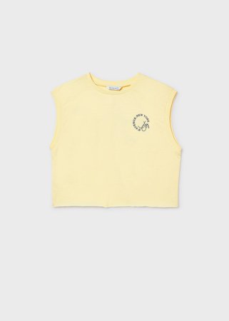 MAYORAL varrukateta t-särk, vanilla, 6.014-93, 157  cm 