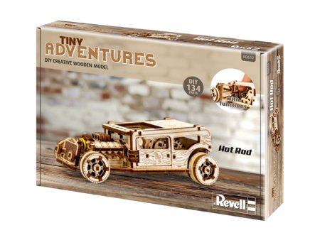 REVELL Hot Rodi puidust mudel , 00612 
