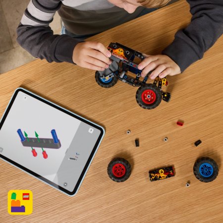 42219 LEGO® Technic Monster Jam™ Grave Digger™ tuli ja jää 