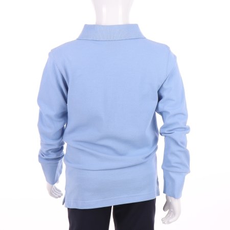 MAMAJUM long sleeved polo 10-000006, sinene, 122/128 cm 