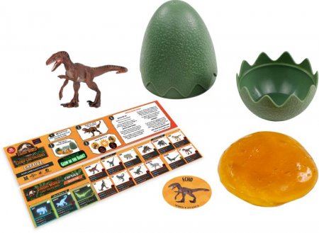 CAPTIVZ lima muna dinosauruse figuuriga Clash Edition, 3 pakk, TM-JW-BESE3PK TM-JW-BESE3PK