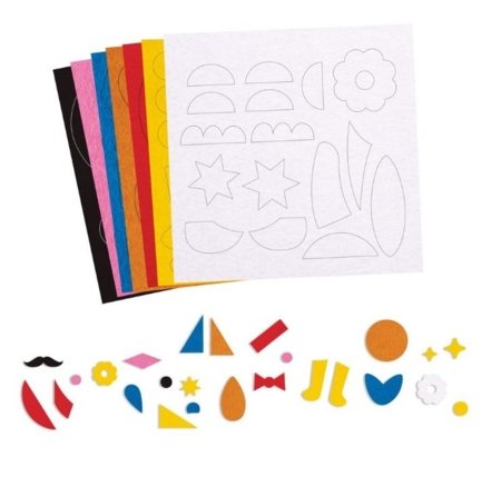 APLI KIDS Minu esimene viltkollaaž loominguline komplekt, APLI18899 
