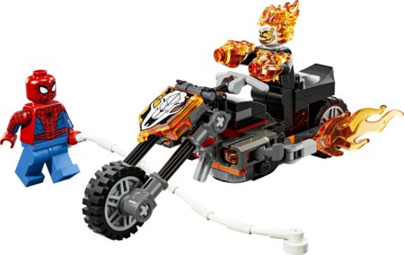 76335 LEGO® ǀ Marvel Spider-Mani vs. Ghost Rideri mootorratas 