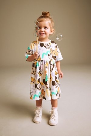 NEXT MICKEY MOUSE lühikeste varrukatega kleit, N32662 