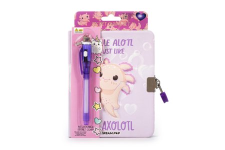DREAM POP lukuga päeviku komplekt - aksolotl, K30286-33015 