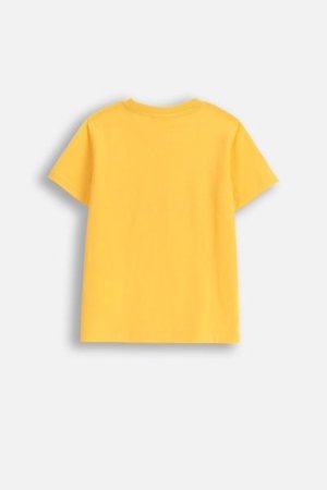 COCCODRILLO t-särgid CITY BUILDER BOY KIDS, kollane, ZC5143201CBK-004-104, 104 cm 