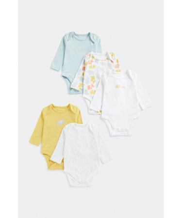 MOTHERCARE pikkade varrukatega bodi 5 tk., FC154 639217