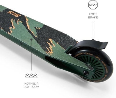 KINDERCRAFT sportlik tõukeratas SOLIS, roheline, KRSOLI00GRE0000 