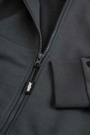 COCCODRILLO kapuutsiga tõmblukuga pusa, hall, cm 