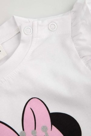 COCCODRILLO pikkade varrukatega bodi, valge, 