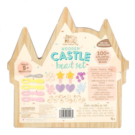 STORY MAGIC loovkomplekt Puidust lossihelmed, 205526 