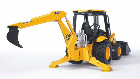 BRUDER keskmise suurusega traktor-ekskavaator JCB, 02427 02427