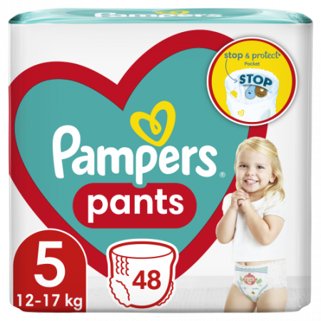 PAMPERS püksmähkmed, suurus 5, 48 tk, 12-17kg, 81748917 81748917